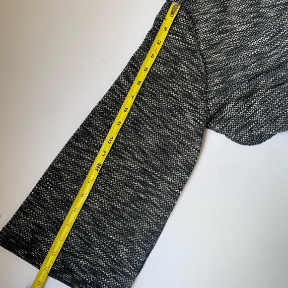 The Free People We the Free Sweater Women's Turtleneck XS Black-Gray Bell Sleeve - Picture 8 of 13